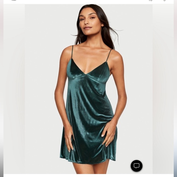 Victoria’s Secret Velvet Slip Dress - Picture 2 of 2